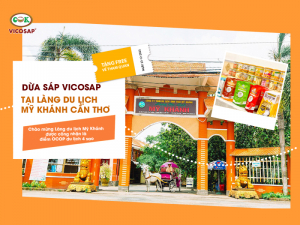 VICOSAP TẠI LÀNG DU LỊCH MỸ KHÁNH CẦN THƠ