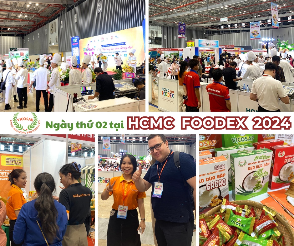 Ngày thứ 02 tại HCMC FOODEX 2024 của nhà VICOSAP