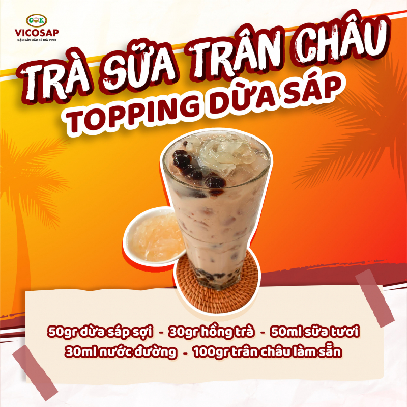 Vicosap Macapuno Coconut Strings 220ml